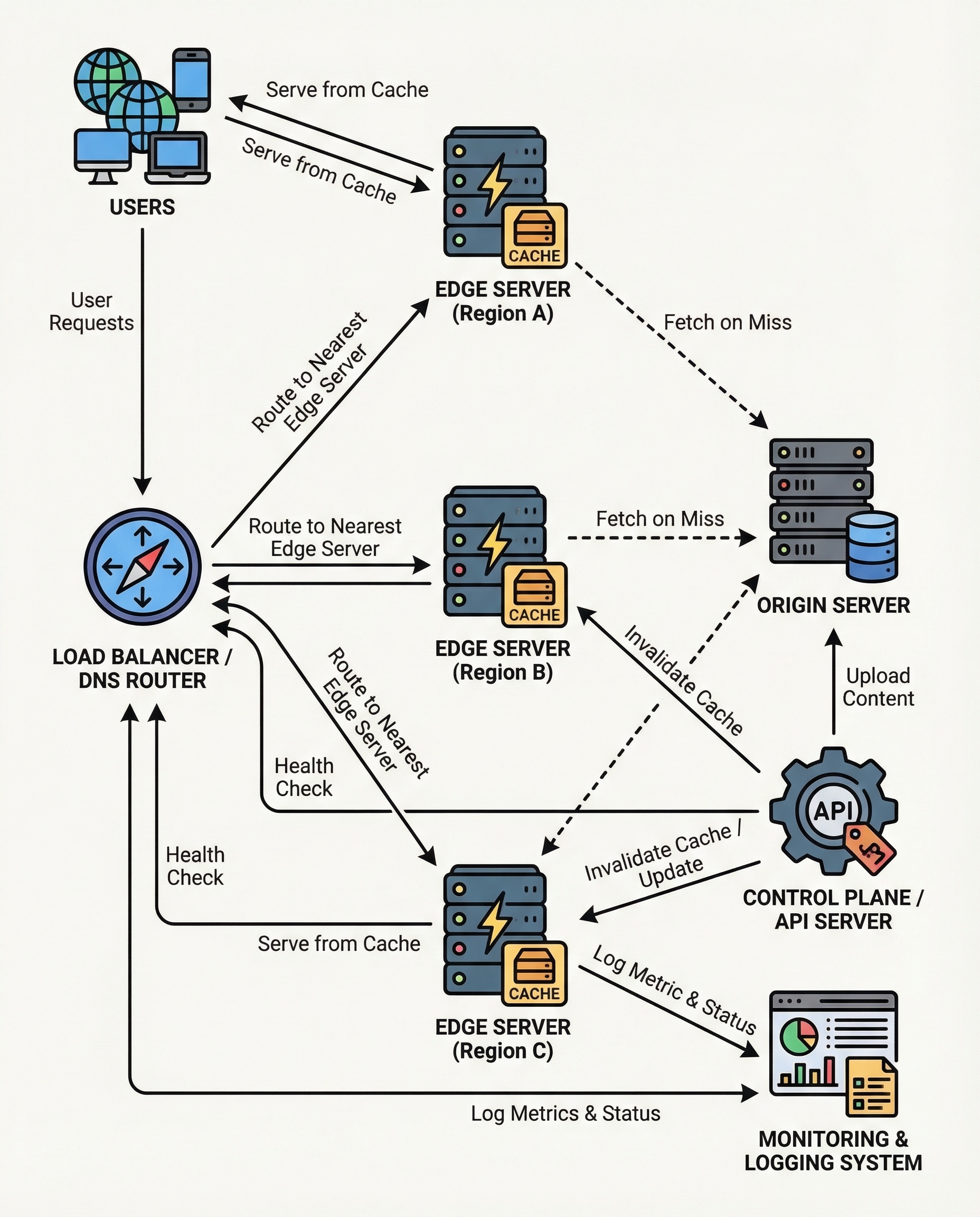 CDN cache invalidation