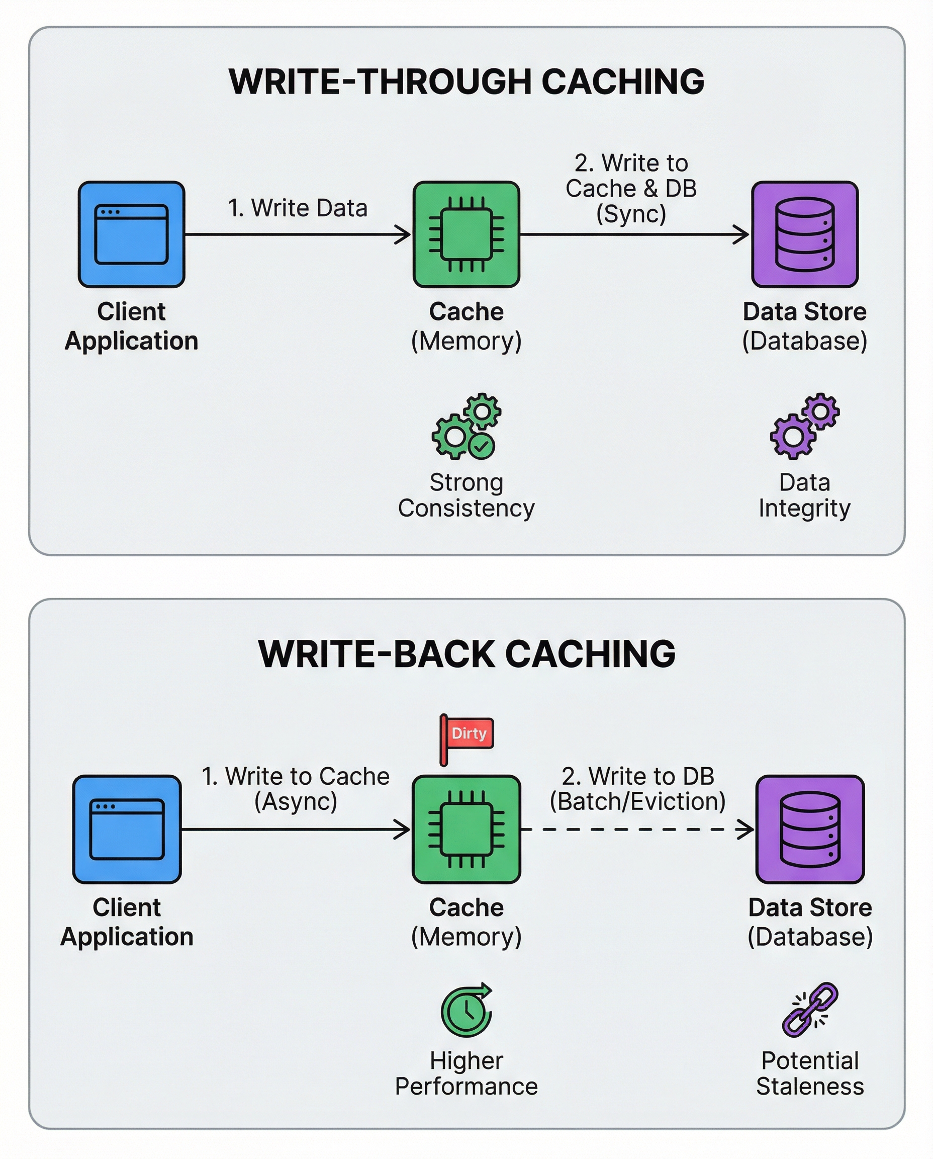 Write-Through vs Write-Back Cache