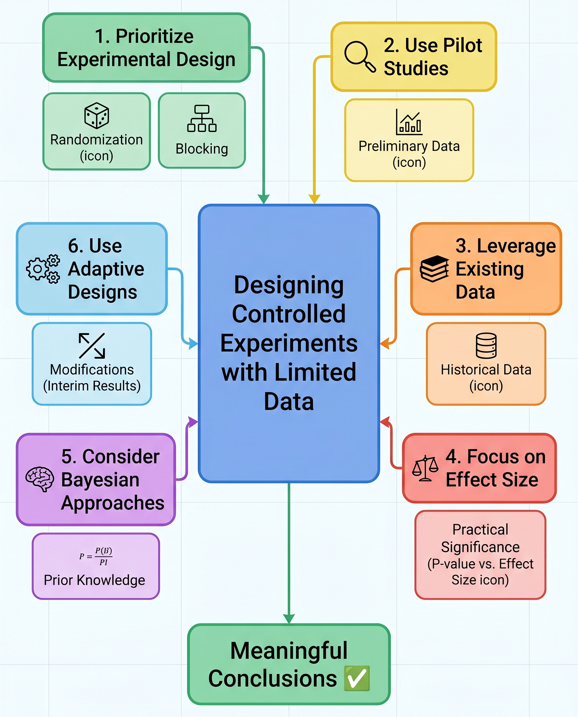 Controlled experiments diagram